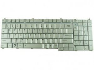 Toshiba Satellite P305D Keyboard Silver