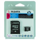 RiDATA 8GB Micro SDHC MLC Flash Card w/ 1 SD Adapter Model RDMICSDHC8G-LIG-1