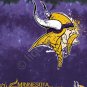 MINNESOTA VIKINGS TIE DYE T-SHIRT - MED