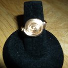Swirl ring gold metal 6.00