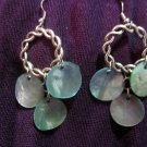 Shells on a Twisted Round Pendant