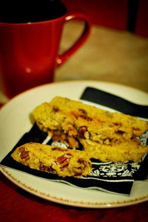 Pumpkin Spice Biscotti
