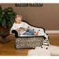 Wild Side Bench Seat with Storage Black/Ivory