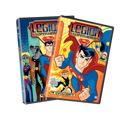 Legion of the Superheroes - Volumes 1&2 (DVD, 2008) -Combined Shipping