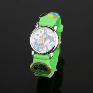 green Batman Cute wrist watch for children