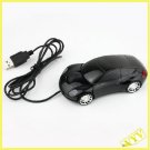 Black Car USB Wired Laptop PC Computer Optical Mouse