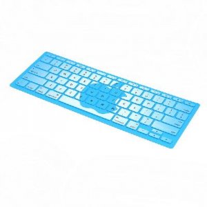 Silicone Keyboard Cover Skin for 11.6" Apple Laptop Blue
