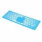 Silicone Keyboard Cover Skin for 11.6" Apple Laptop Blue