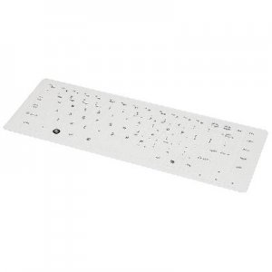 Silicone Keyboard Cover Skin for 11.6" Apple Laptop White