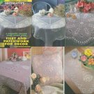DECORATIVE CROCHET 1995 MARCH 44 ROMANTIC COLLARS 3 BEDSPREADS 3 TABLECLOTHS BUTTERFLIES