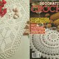 DECORATIVE CROCHET 1989 MARCH 8 FILET PATCHWORK ROUND MATS SUPERB OVAL SIMPLE PROJECTS & TAKE ALONGS