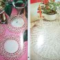 DECORATIVE CROCHET 1989 MARCH 8 FILET PATCHWORK ROUND MATS SUPERB OVAL SIMPLE PROJECTS & TAKE ALONGS