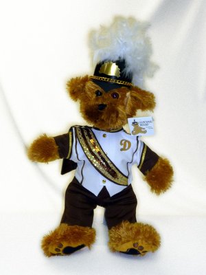 Delran HS Marching Band Uniform Teddy Bear