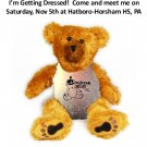 Quakertown HS Marching Band Uniform Teddy Bear - 2010 and earlier
