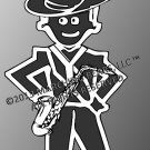 Woodwinds - SAXOPHONE Decal