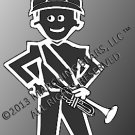 Brass - TRUMPET, SOPRANO Decal