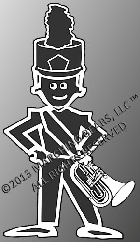 Brass - BARITONE, EUPHONIUM Decal