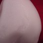 Pair Blenko Art Glass Freeform Ashtrays White Marbled #966 Elegant and Lovely!