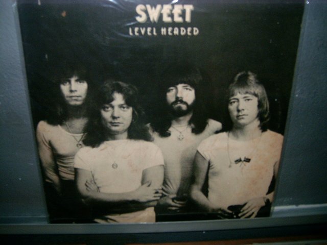 SWEET level headed LP 1978 ROCK**
