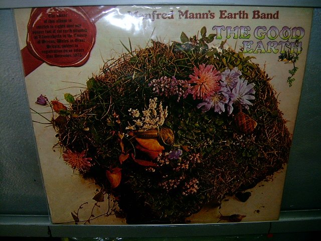 MANFRED MANN'S EARTH BAND the good earth LP 1974 ROCK EXCELENTE MUITO RARO VINIL