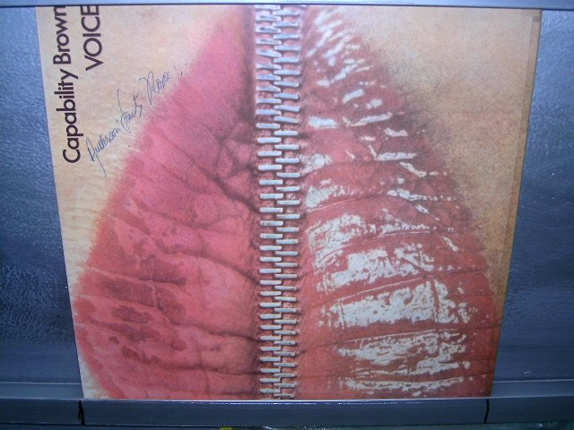 CAPABILITY BROWN Voice LP 1975 ROCK**