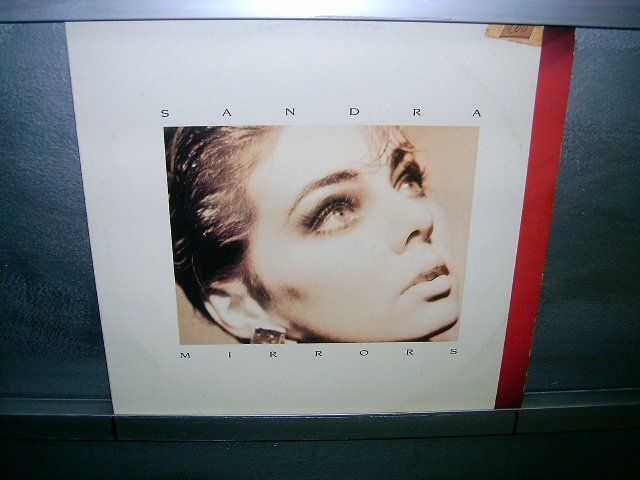SANDRA mirros LP 1986 EURO POP*