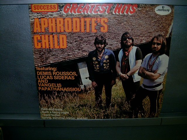 APHRODITE'S CHILD greatest hits LP 1971 ROCK**