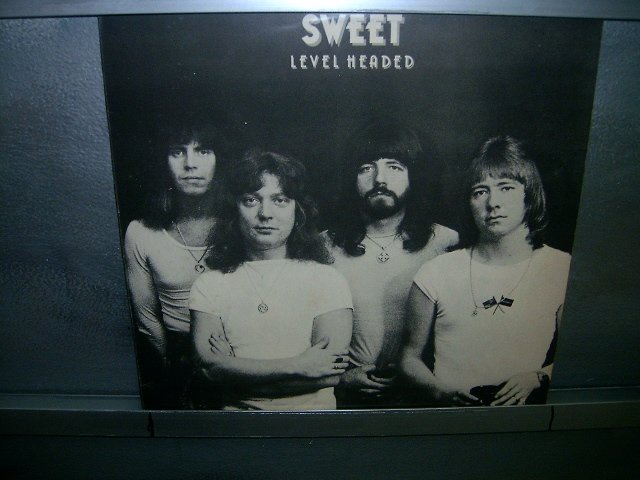SWEET level headed LP 1978 GLAM ROCK**