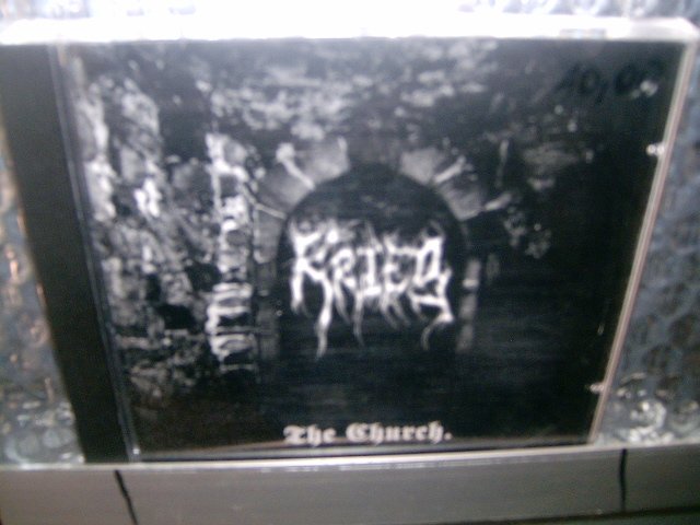KRIEG the church CD 2000 BLACK METAL