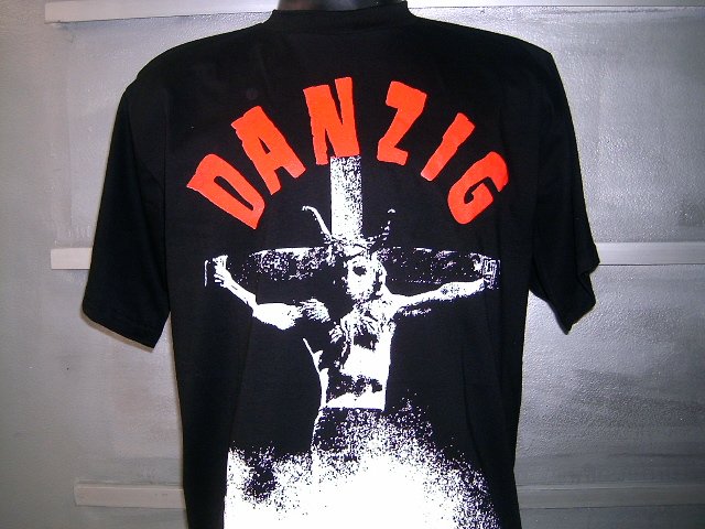 DANZIG T SHIRT BLACK L #2