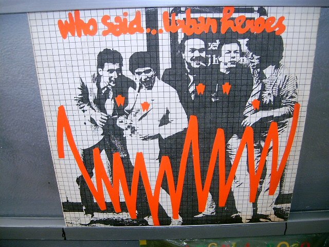 URBAN HEROES who said...urban heroes LP 1980 ROCK**