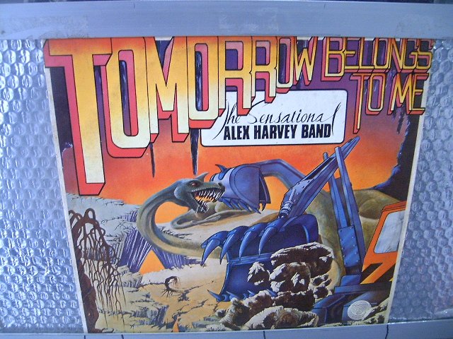 THE SENSATIONAL ALEX HARVEY BAND tomorrow belongs to me LP 1975 ROCK**