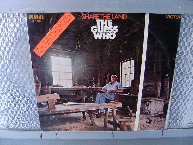 THE GUESS WHO share the land LP 1971 ROCK**