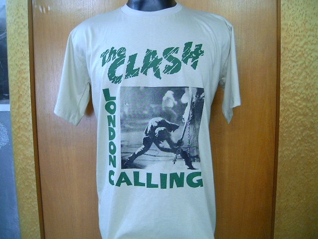 THE CLASH T SHIRT BEIGE L