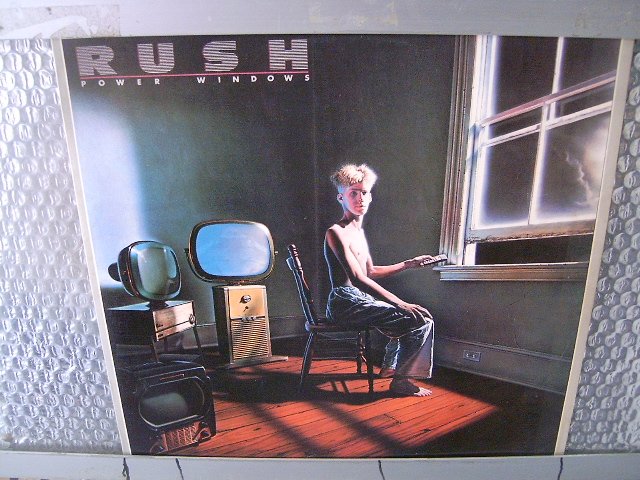 RUSH power windows LP 1985 PROGRESSIVE ROCK**