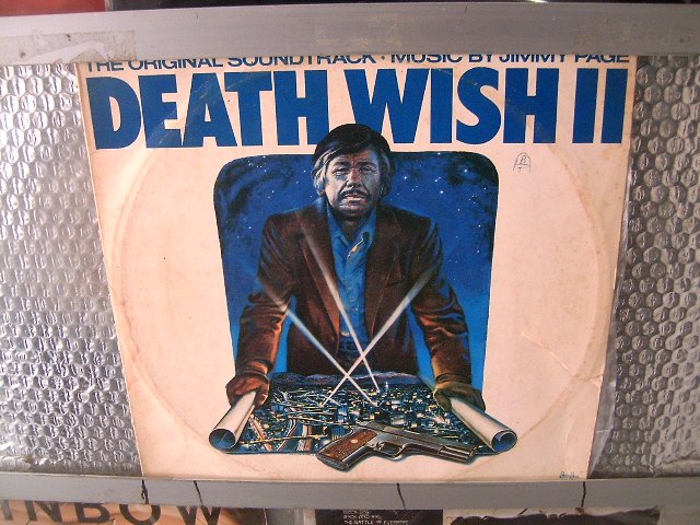 JIMMY PAGE deathwish original soundtrack LP 1982 ROCK**