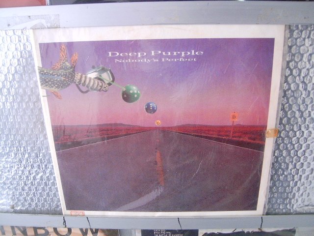 DEEP PURPLE nobody's perfect 2LP 1988 HARD ROCK