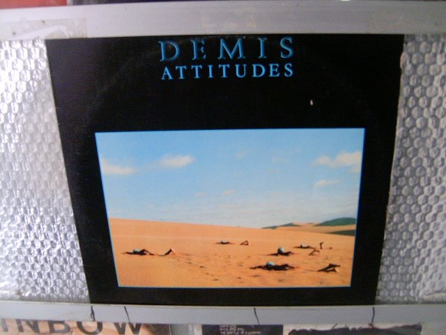 DEMIS ROUSSOS attitudes LP 1982 ROCK**