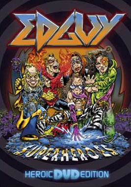 EDGUY superheroes DVD 2005 HEAVY METAL**