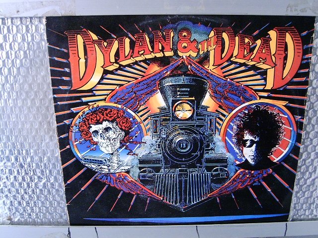 BOB DYLAN dylan & the dead LP 1989 ROCK**