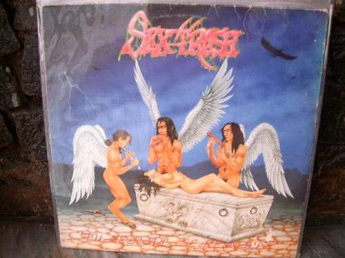 SEXTRASH Funeral Serenades LP 1992 SEX METAL NUDE COVER
