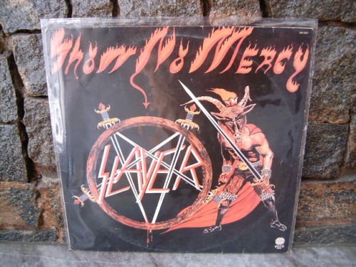 SLAYER Show No Mercy LP 1983 RGE YOUNG LABEL