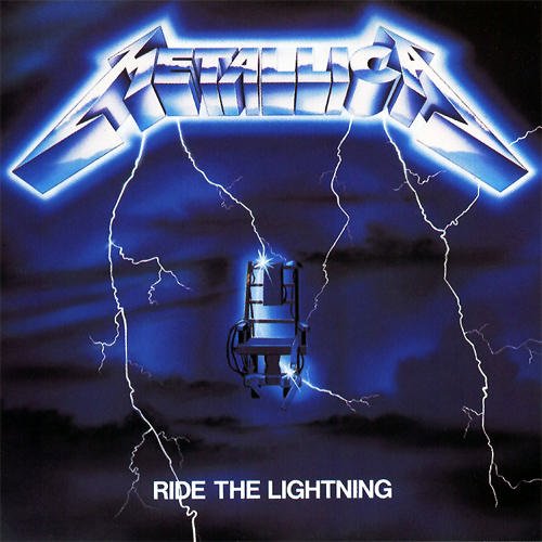 METALLICA ride the lightning CD 1984 THRASH METAL