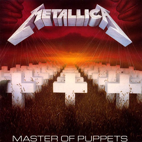 METALLICA master of puppets CD 1986 THRASH METAL