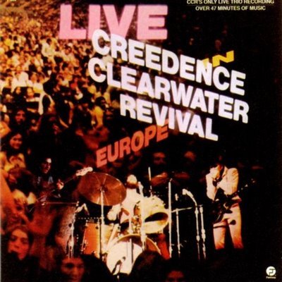 CREEDENCE CLEARWATER REVIVAL live in europe MINI VINYL CD 1973 ROCK