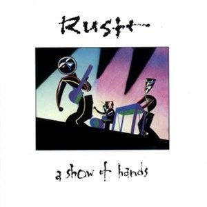 RUSH a show of hands CD 1989 PROGRESSIVE ROCK POP