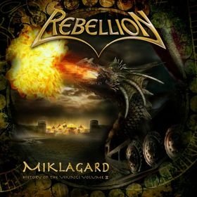REBELLION miklagard - the hystory of the vikings, volume 2 CD 2007 HEAVY METAL