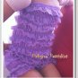 6285 high quality Adorable Lace Petti Rompers (lavender) size M