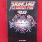 Super Robot Wars explanation illustration art book