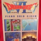 SQUARE-ENIX Dragon Warrior (Quest) VI 6 Piano Sheet Music Collection Book / SNES